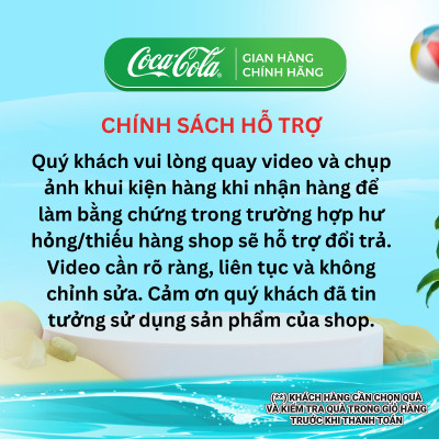 Lốc 24 lon Coca-Cola Zero 320ml/lon_TK
