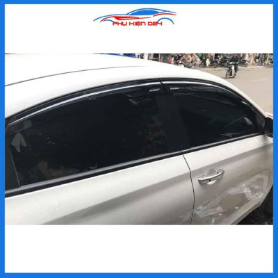 Vè mưa Accent 2018-2019-2020 vè đen che mưa bảo vệ trang trí xe