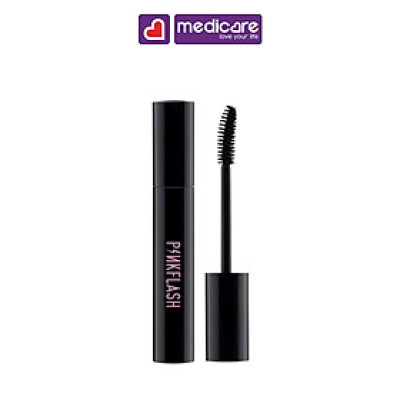 Mascara PINKFLASH cong mi chống nước 17g