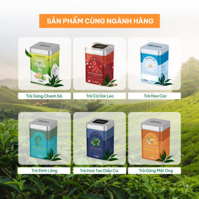 Trà Sencha Gạo Lứt Hygie 250g giải nhiệt, kích thích tiêu hóa