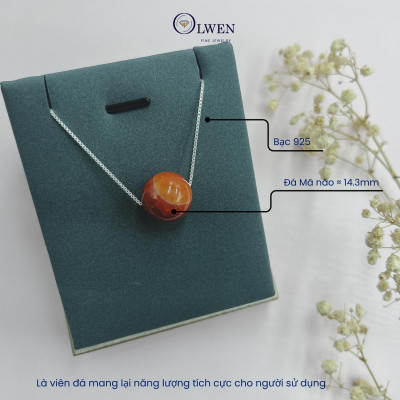 Dây Chuyền Đá Phong Thủy Bạc S925 Trang Sức Nữ - Jewelry, Chain - Voi