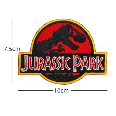 Patch_miếng dán velcro vải Jarussic Park công viên khủng long