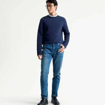 Quần jeans nam dài ROUTINE . Form Slim Fit- 10F24DPA023 | ROUTINE CÀ MAU