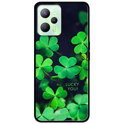 Ốp lưng dành cho Realme C35 - Realme Narzo 50A Prime mẫu Cỏ Ba Lá 4