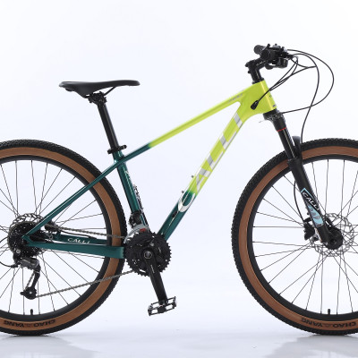 Xe đạp thể thao CALLI 7100 Khung carbon siêu nhẹ, phanh dầu thủy lực với 27 tốc độ