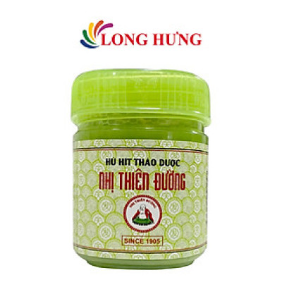 Hũ hít thảo dược Nhị Thiên Đường 17g - (01 Hũ/ 02 Hũ/ 03 Hũ/ 04 Hũ/ 05 Hũ/ 06 Hũ) - Hàng chính hãng