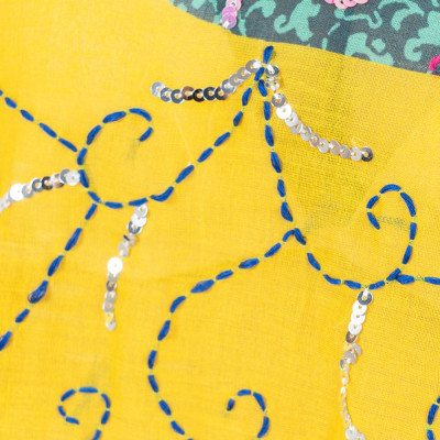 Đầm Cánh Dơi Kết Hạt Cotton Isla Bonita