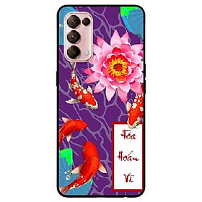 Ốp lưng dành cho Oppo Reno 5 mẫu Cá Koi Hỏa