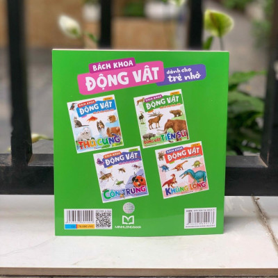 Sách: Bách Khoa Động Vật Dành Cho Trẻ Nhỏ - Động Vật Tiền Sử - TSTN