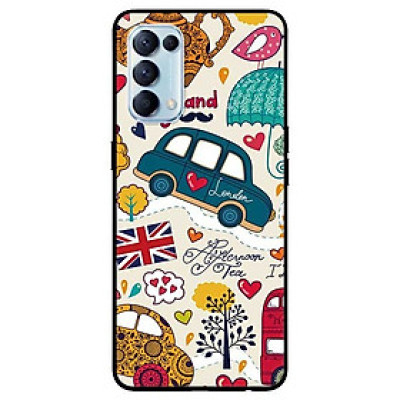 Ốp lưng dành cho Oppo Reno 5 mẫu Họa Tiết England