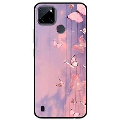 Ốp lưng dành cho Realme C21Y - Realme C25Y mẫu Dây Bướm Hồng