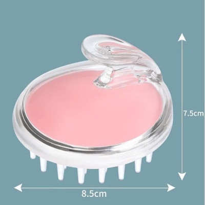 Lược gội và massage da đầu gai silicon thư giãn 2 trong 1 tiện lợi - Dụng cụ massage da đầu tại nhà nhỏ gọn tiện ích