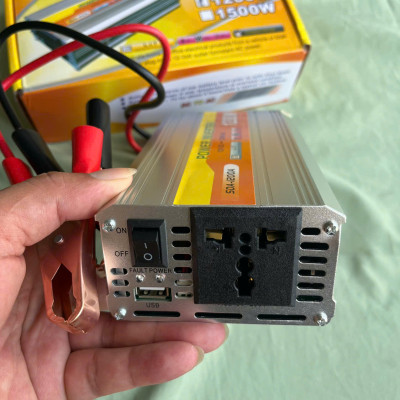 Biến Tần Kích 12V Sang 220V Công Suất 1200W Loại Tốt Siêu Bền– Giải Pháp Dự Phòng Khi Mất Điện đèn led