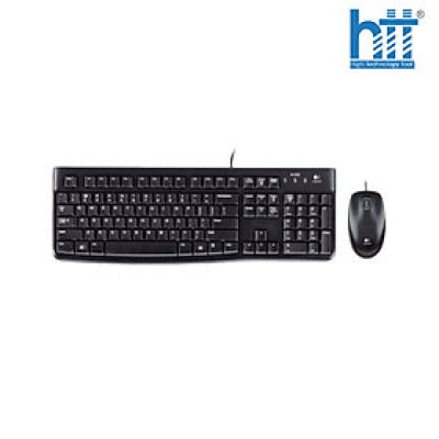 Bộ Bàn phím Chuột Logitech MK120 (USB/đen) - Hàng chính hãng