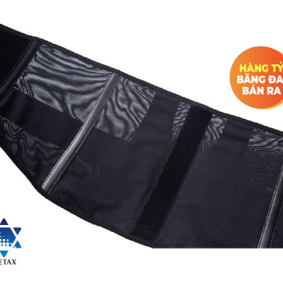 Đai lưng cột sống loại vừa Phiten metax supporter waist belt middle type AP230003/AP230004/AP230005
