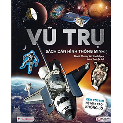 Vũ Trụ - Sách Dán Hình Thông Minh Kèm Poster Hệ Mặt Trời Khổng Lồ _TV