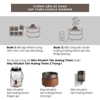 Sáp thơm Candle Warmer - Sun-Dried Line