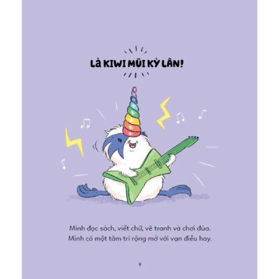 Khác Biệt Thật Là Tuyệt - Bé Kiwi Mũi Kỳ Lân - Kiwicorn