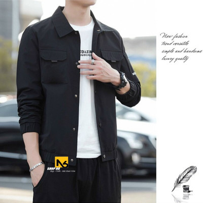 Áo Khoác Big Size Unisex Áo Khoác Kaki Nam Nữ Chống Lạnh Chống Nắng Chống Nóng Chống Gió Có Túi Có Cổ Bẻ Hàn Quốc Thời Trang Cao Cấp QK48 