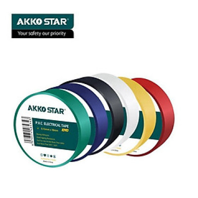 BĂNG KEO ĐIỆN 04753 AKKO STAR   - HÀNG CHÍNH HÃNG