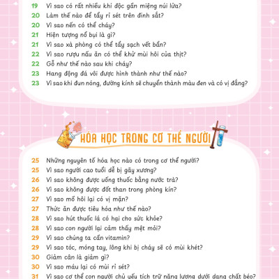 Hóa Học Vui Nhộn - Những Câu Hỏi Vì Sao Về Hóa Học (MEGA)