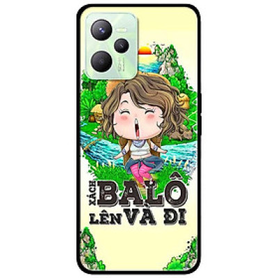 Ốp lưng dành cho Realme C35 mẫu Xách Balo Lên Nữ