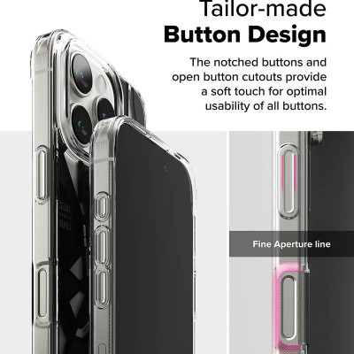 Ốp lưng dành cho iPhone 16 Pro Max/16 Pro/16 Plus/16 RINGKE Fusion Design - Hàng Chính Hãng