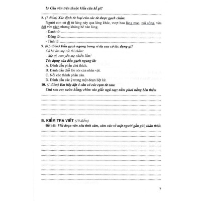 Sách - Bộ Đề Kiểm Tra Môn Tiếng Việt Lớp 4 - Tập 2 - Dùng Kèm SGK Kết Nối Tri Thức Với Cuộc Sống - Hồng Ân