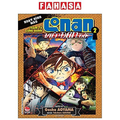 Sách - Thám Tử Lừng Danh Conan - Hoạt Hình Màu - Viên Đạn Đỏ - Tập 2