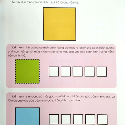 Thiên Tài Toán Học (4 - 5 Tuổi) - Trò Chơi Hình Học