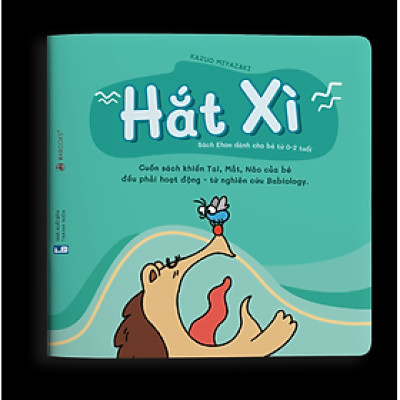 Sách Ehon Khiến Tai, Mắt, Não Của Em Bé Đều Phải Hoạt Động - Hắt Xì