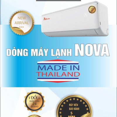 MÁY LẠNH AKINO 2.5HP INVERTER AKN-24CINV2FA-24000BTU-Hàng Chính Hãng-(Giao Hàng Toàn Quốc)