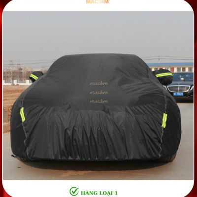 Bạt phủ ô tô thương hiệu MACSIM dành cho Toyota Innova - màu đen- bạt phủ trong nhà và ngoài trời