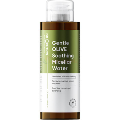Nước tẩy trang DrCeutics Gentle Olive Soothing Micellar Water (500ml) - Hàng chính hãng