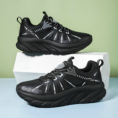 Giày thể thao nam nữ, giày chạy bộ đế êm nhẹ, thoáng khí đế cao su đúc, chống trơn trượt hạn chế mòn  – G1013