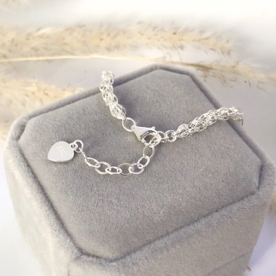 Vòng Tay Lắc Tay Nữ Bạc 925 Đuôi Phụng LTU559  BẠC HIỂU MINH