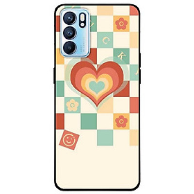 Ốp lưng dành cho Oppo Reno 6 - Oppo Reno 6Z - Tim Cam