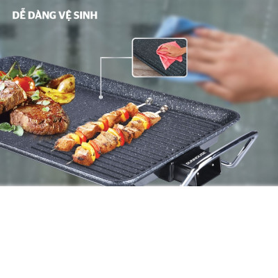 Bếp Nướng Điện Không Khói SUNHOUSE SHD4607 1500w Hàng chính hãng