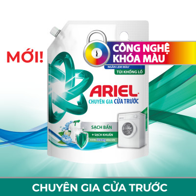 Nước Giặt ARIEL Cửa Trước Bền Màu Hương Hoa Oải Hương Túi 3.7 KG