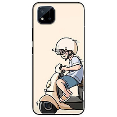 Ốp lưng cho Oppo Realme 10 - C11 2021 - C65 4G - C67 - C20 - Poco X6 5G - Cặp Đôi Lái Xe - Hàng Chính Hãng