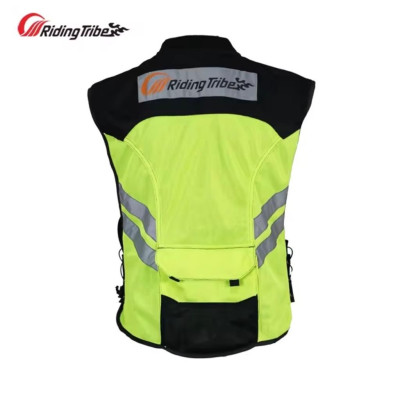 Áo Gile Bảo Hộ Phản Quang Đa Năng_Motorcycle Rider Vest