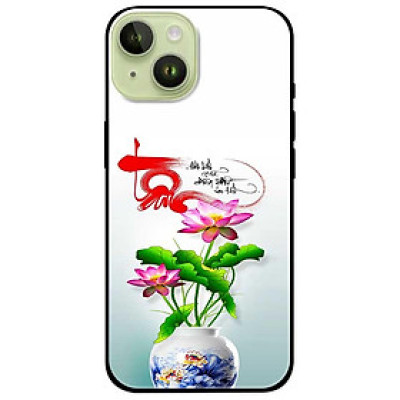 Ốp lưng cho iPhone 14 - iPhone 14 Plus - iPhone 14 Pro - iPhone 14 Pro Max - Sen Tâm Hoa - Hàng Chính Hãng