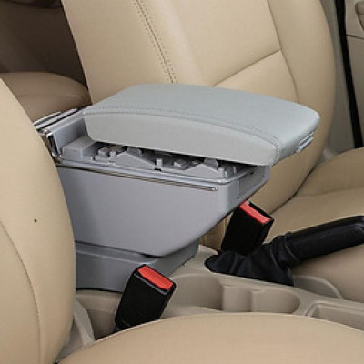 Hộp Tỳ Tay Dùng Chung Cho Xe Ô Tô Màu Ghi