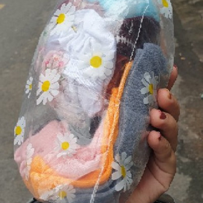 Combo 10 Đôi Tất Nữ/ Vớ Nữ Hoa Cúc Dễ Thương, Lưới Mỏng thông hơi thoáng khí khử mùi mix màu ngẫu nhiên