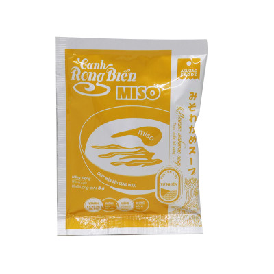 Combo 6 hộp Canh rong biển chay Asuzac (Canh rong biển đậu hũ Asuzac hộp 48g- Canh rong biển Miso Asuzac hộp 50g)