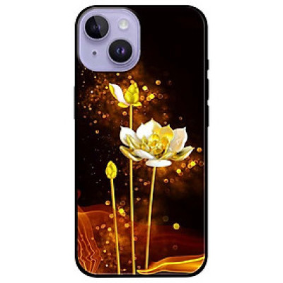 Ốp lưng dành cho Iphone 14 - Iphone 14 Plus - Iphone 14 Pro - Iphone 14 Pro Max - Sen Trắng Vàng 2