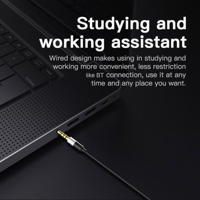 Tai nghe có dây Bluedio Li Pro 3.5mm chống ồn 7.1 Card, âm thanh ảo, tích hợp micrô