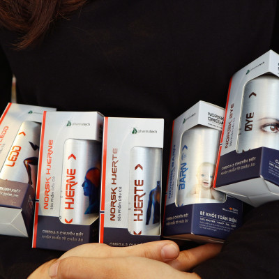 Norsk Omega 3 BARN - Bé khoẻ toàn diện (90 Viên)