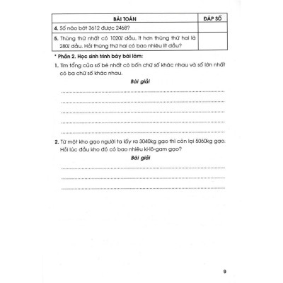 Sách - Vở Ôn Luyện Cuối Tuần Toán Lớp 3 Tập 2 - Dùng Chung Cho Các Bộ SGK Hiện Hành - Hồng Ân