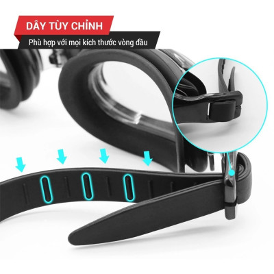 Kính Bơi Chống Nước , Chống Mờ , Chống Tia UV , Tầm Nhìn Rộng Sắc Nét , Silicon Mềm Mại AOLIKES 5005